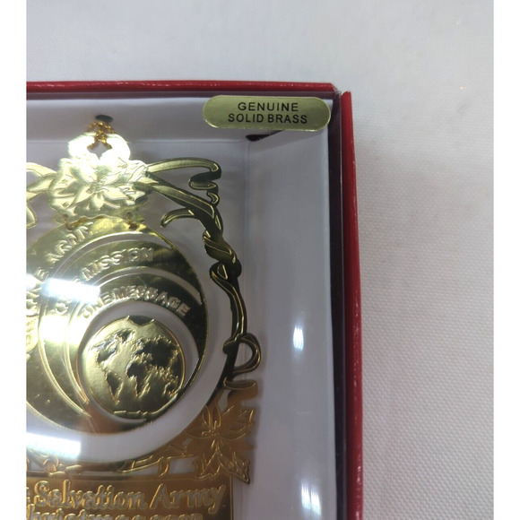 Two Nations Treasures Salvation Army Christmas 2013 solid brass - Picture 4 of 5